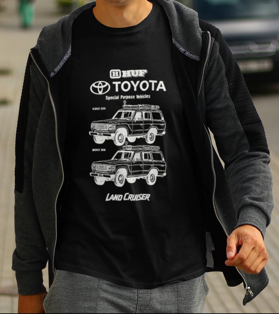 Huf X Toyota Land Cruiser 4WD Limited Edition Huf Worldwide T-Shirt