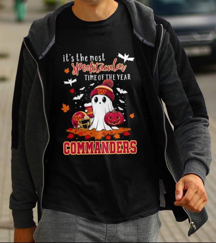 It's The Most Spooktacular Time Of The Year Washington Commanders Halloween T-Shirt