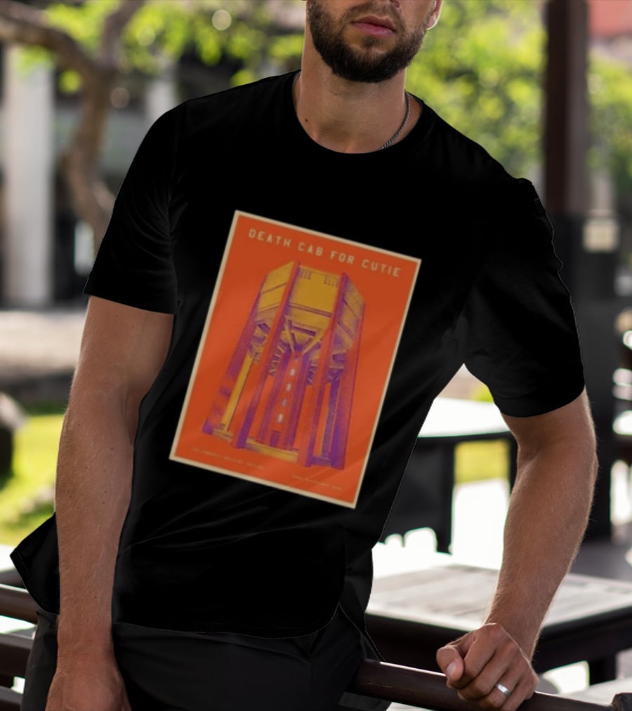 Death Cab For Cutie September 23 2026 Bristol I Built You A Tower Tour Prospect Building UK Event T-Shirt
