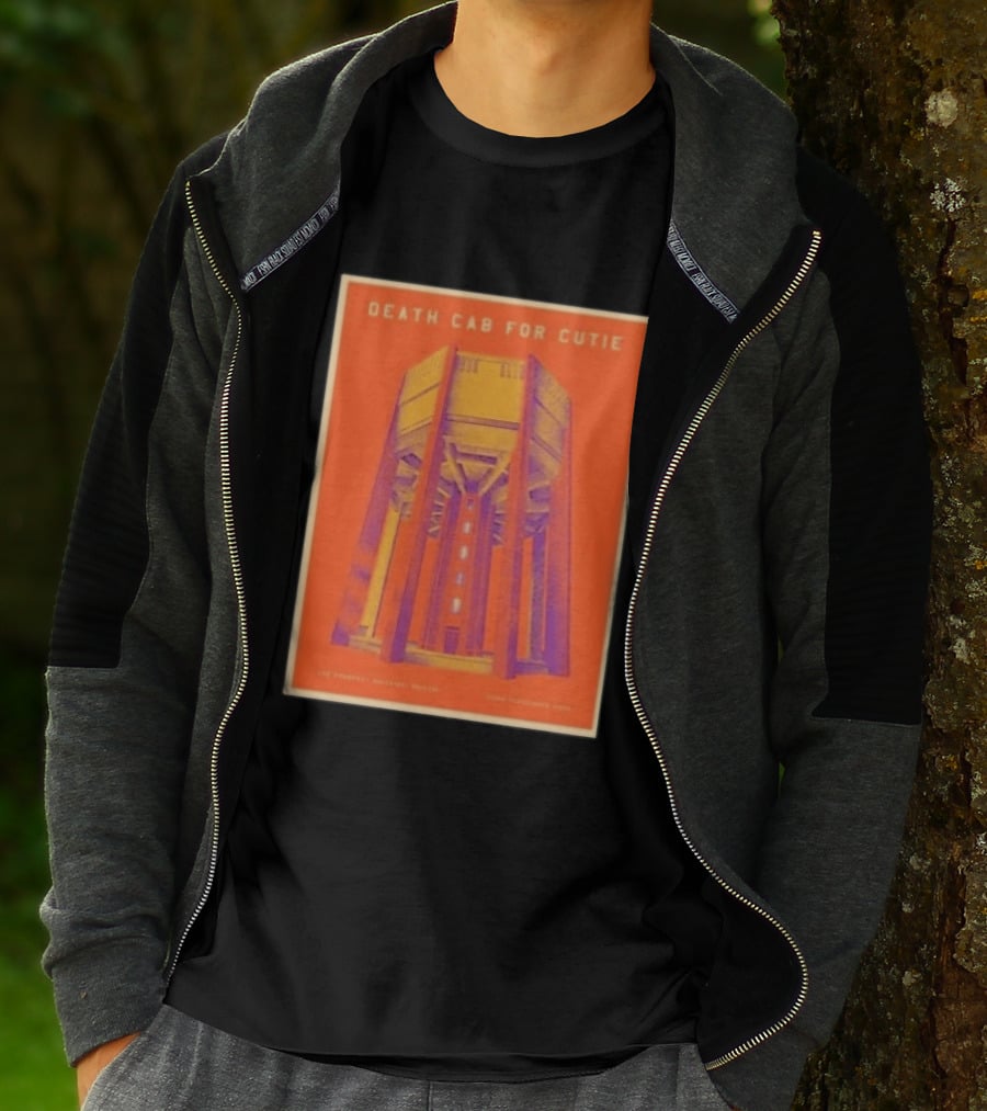 Death Cab For Cutie September 23 2026 Bristol I Built You A Tower Tour Prospect Building UK Event T-Shirt