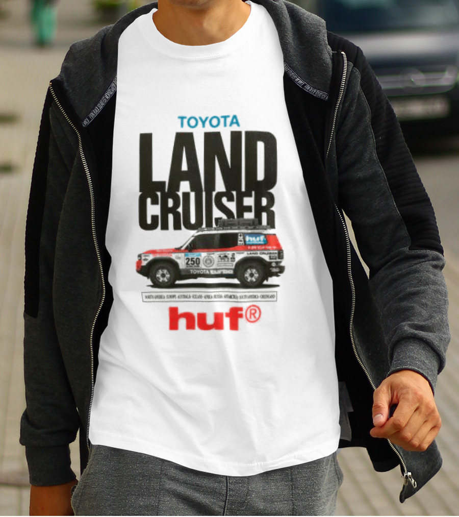 Huf X Toyota Land Cruiser Rally Huf Worldwide T-Shirt
