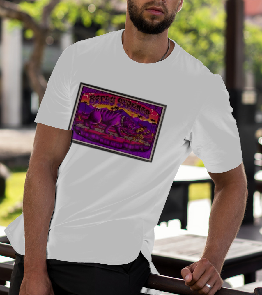 Billy Strings Tour 2026 Los Angeles Inglewood Purple Tiger T-Shirt