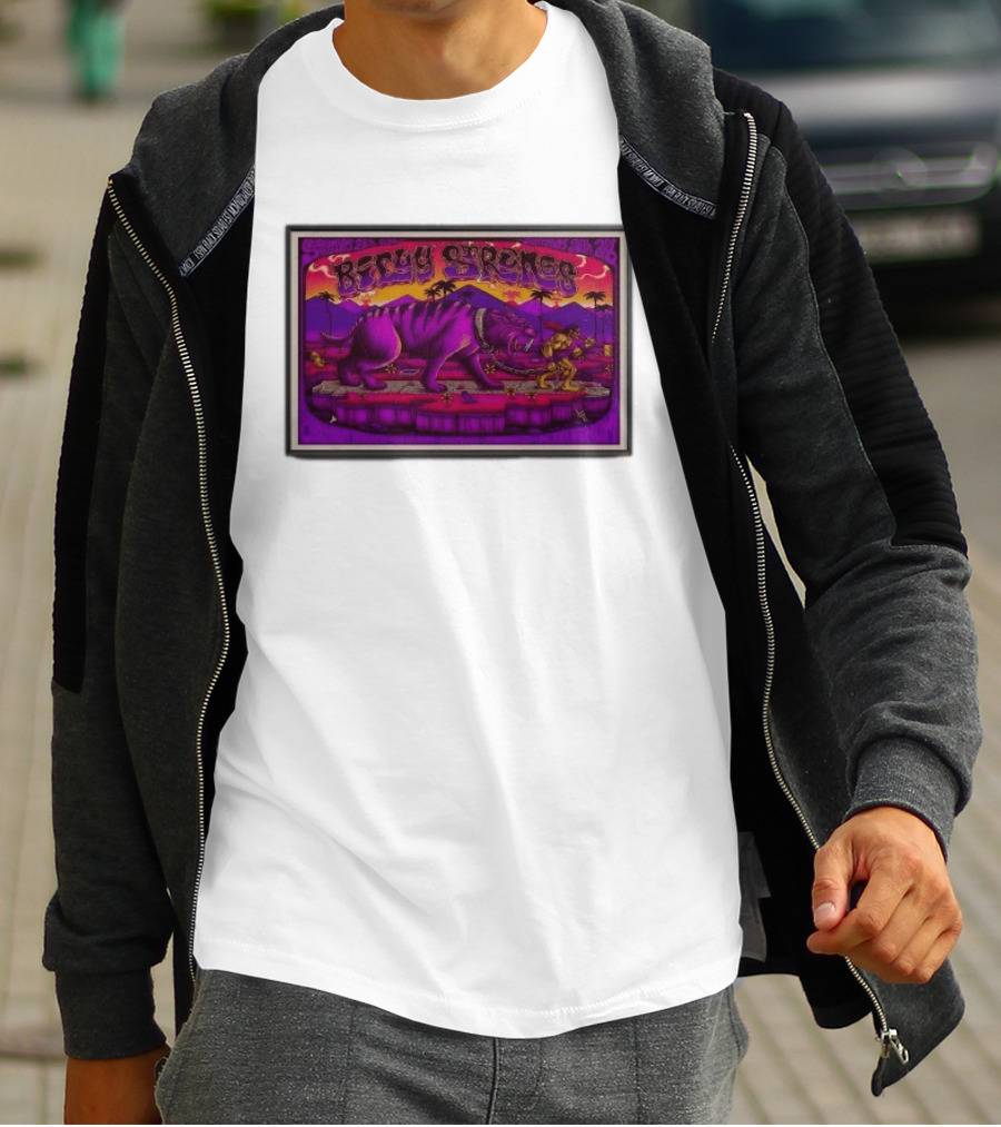 Billy Strings Tour 2026 Los Angeles Inglewood Purple Tiger T-Shirt