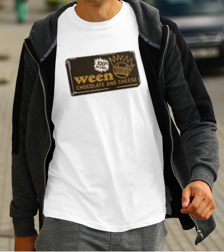Ween Chocolate And Cheese 100% Brown T-Shirt