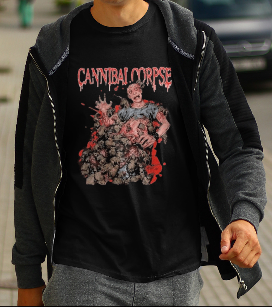 Cannibal Corpse Devoured By Vermin Horror Scene T-Shirt