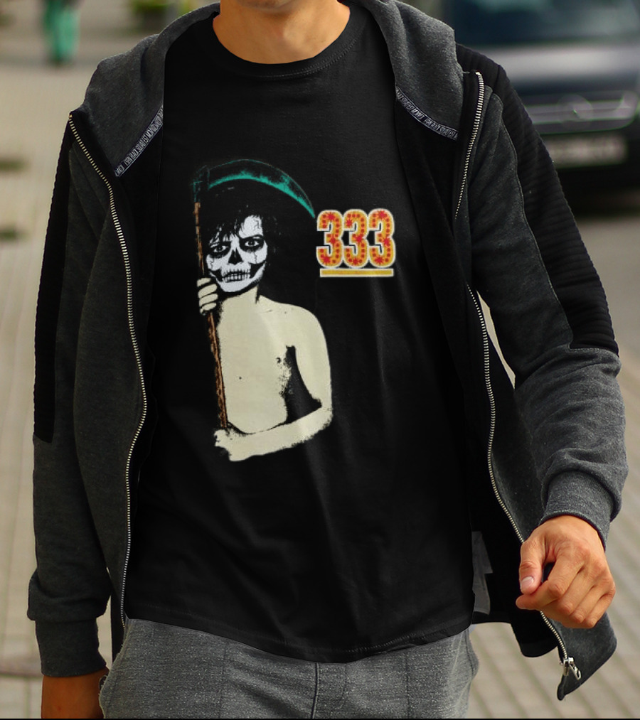 Half Evil Store 333 Skull Child T-Shirt