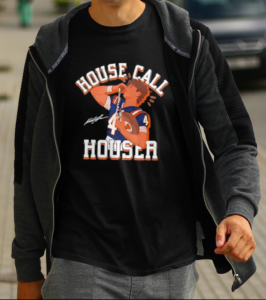 House Call Houser Illinois Fighting Illini Football T-Shirt