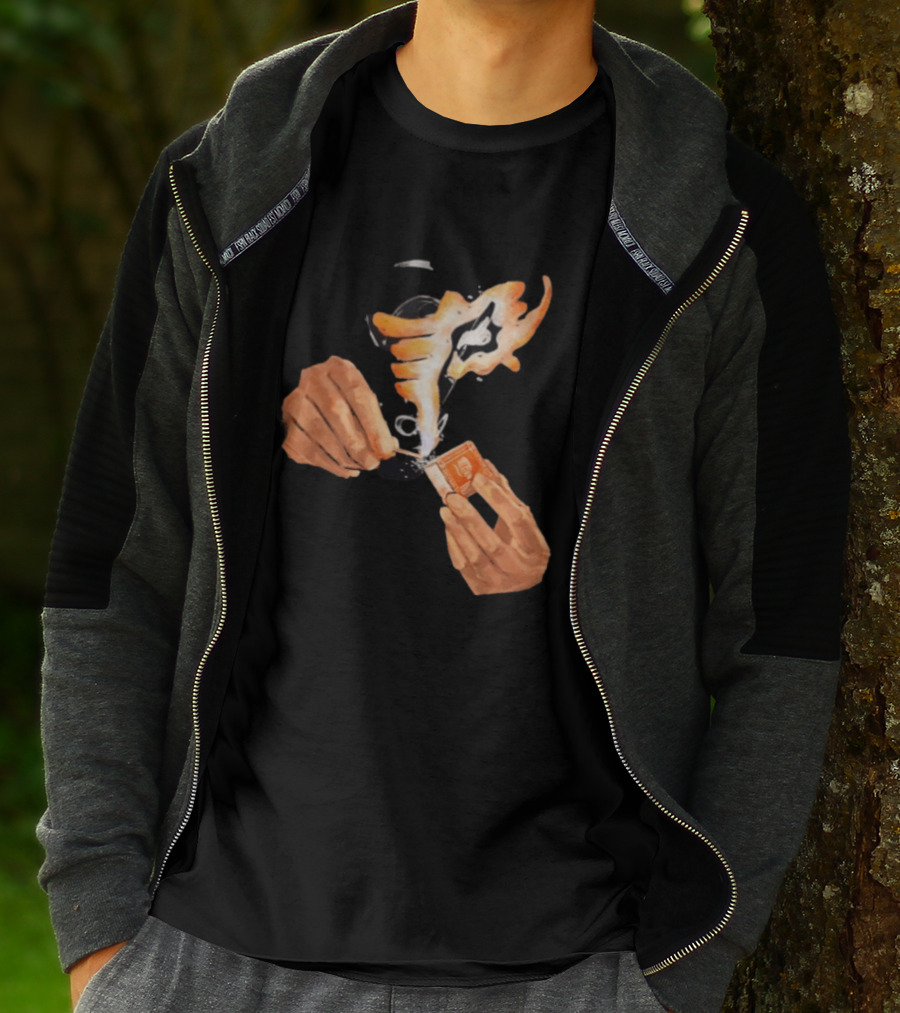 Strike And Ignite Phoenix Flare With Mystic Match Ignition T-Shirt