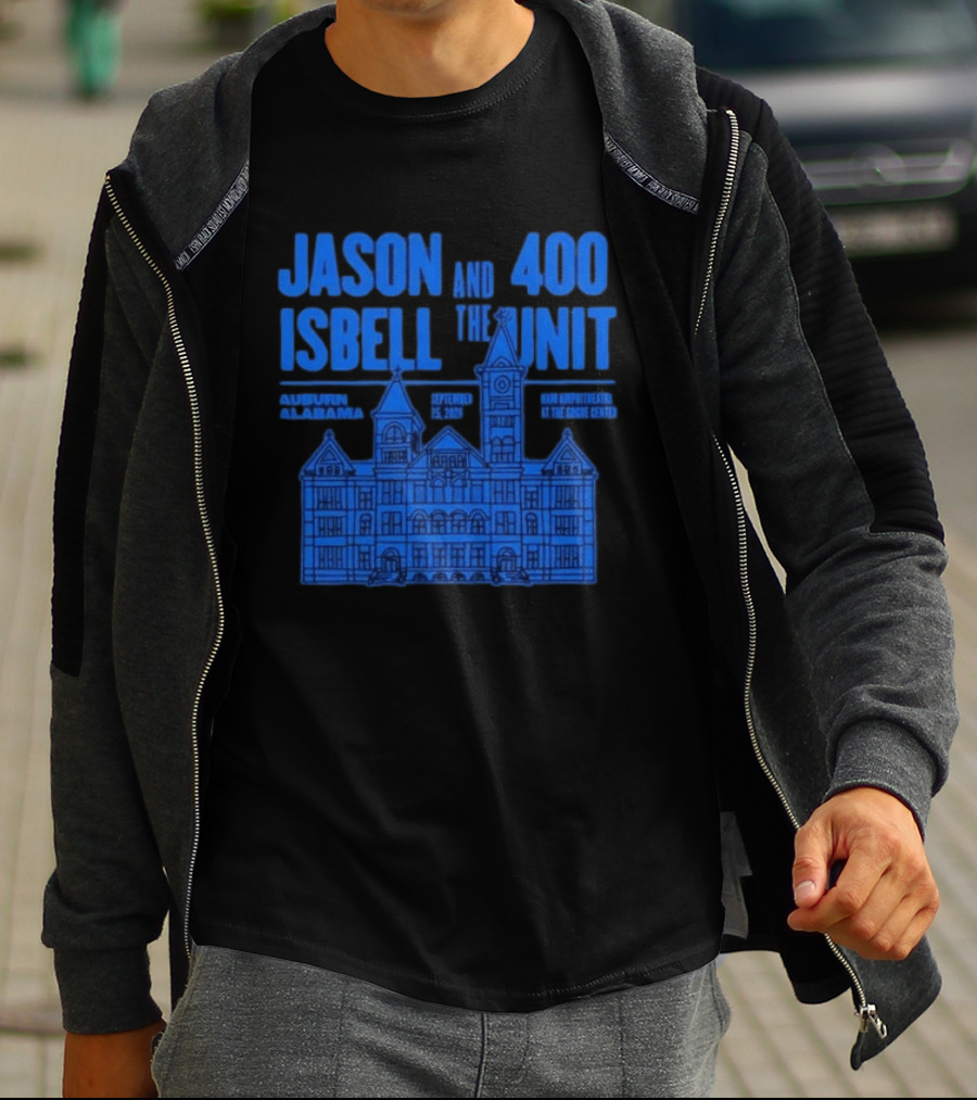 Jason Isbell And The 400 Unit Auburn Alabama Event At Gogue Center September 25 2026 T-Shirt