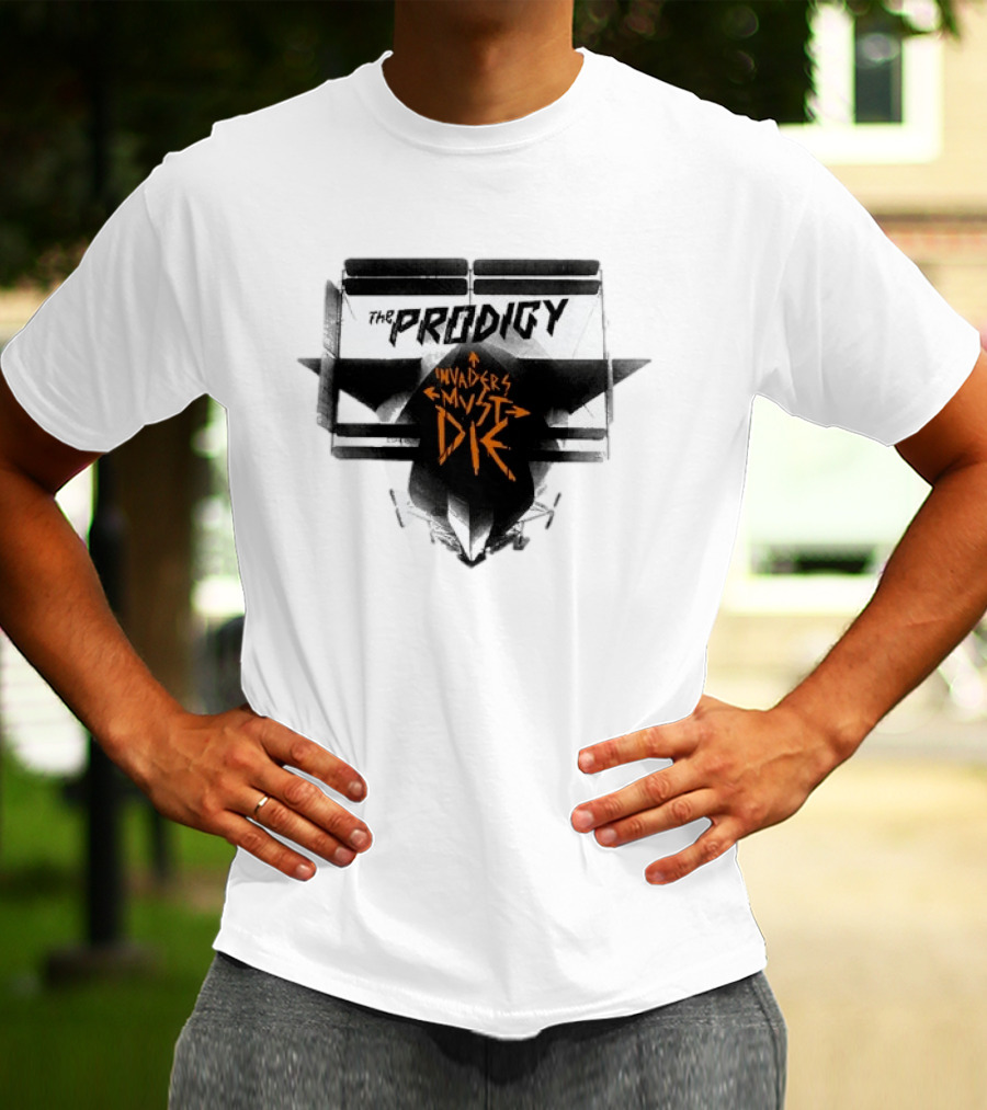The Prodigy Invaders Must Die Album Cover T-Shirt