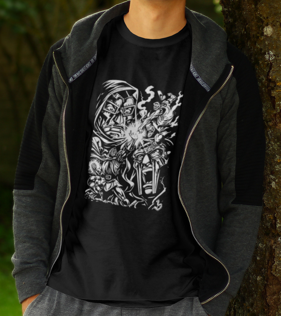 Doom Vs Doom Explosive Showdown Villain Battle T-Shirt