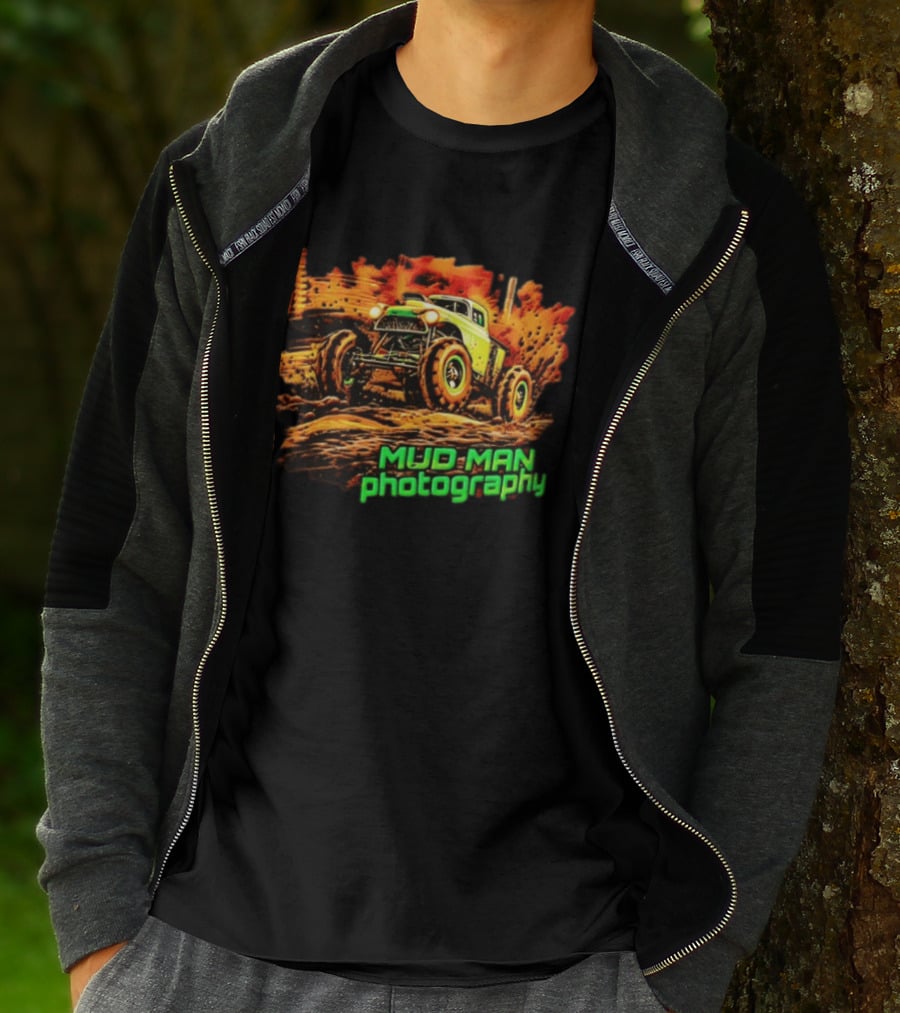 Mud Man Photography Off Road Truck Monster Racing T-Shirt