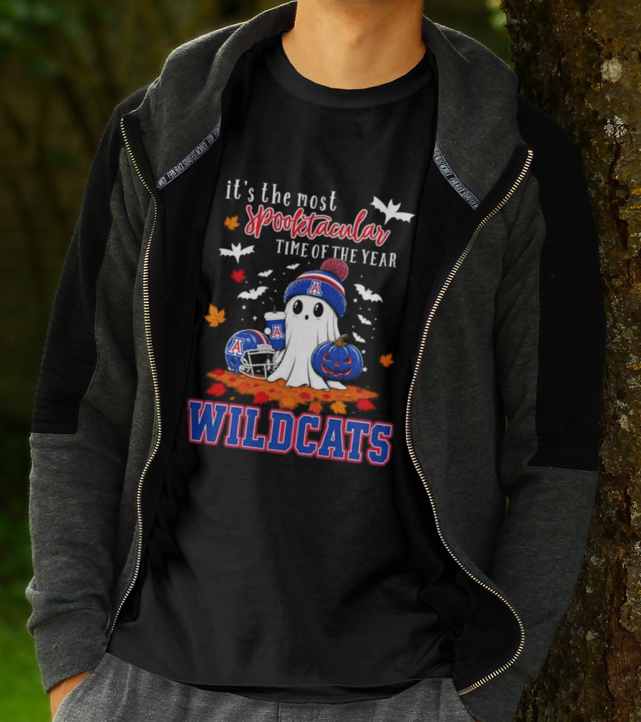 It's The Most Spooktacular Time Of The Year Arizona Wildcats Halloween T-Shirt