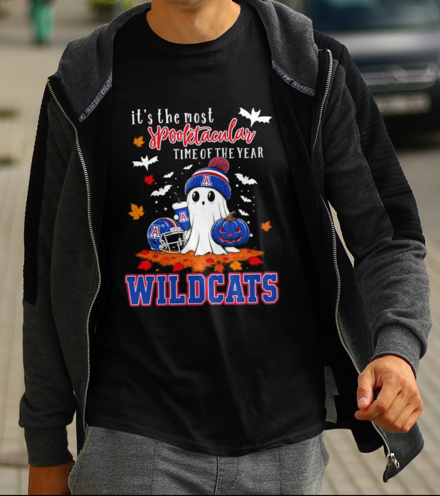 It's The Most Spooktacular Time Of The Year Arizona Wildcats Halloween T-Shirt