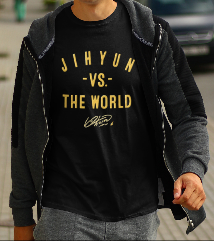 Jihyun Vs The World Signature Yellow T-Shirt
