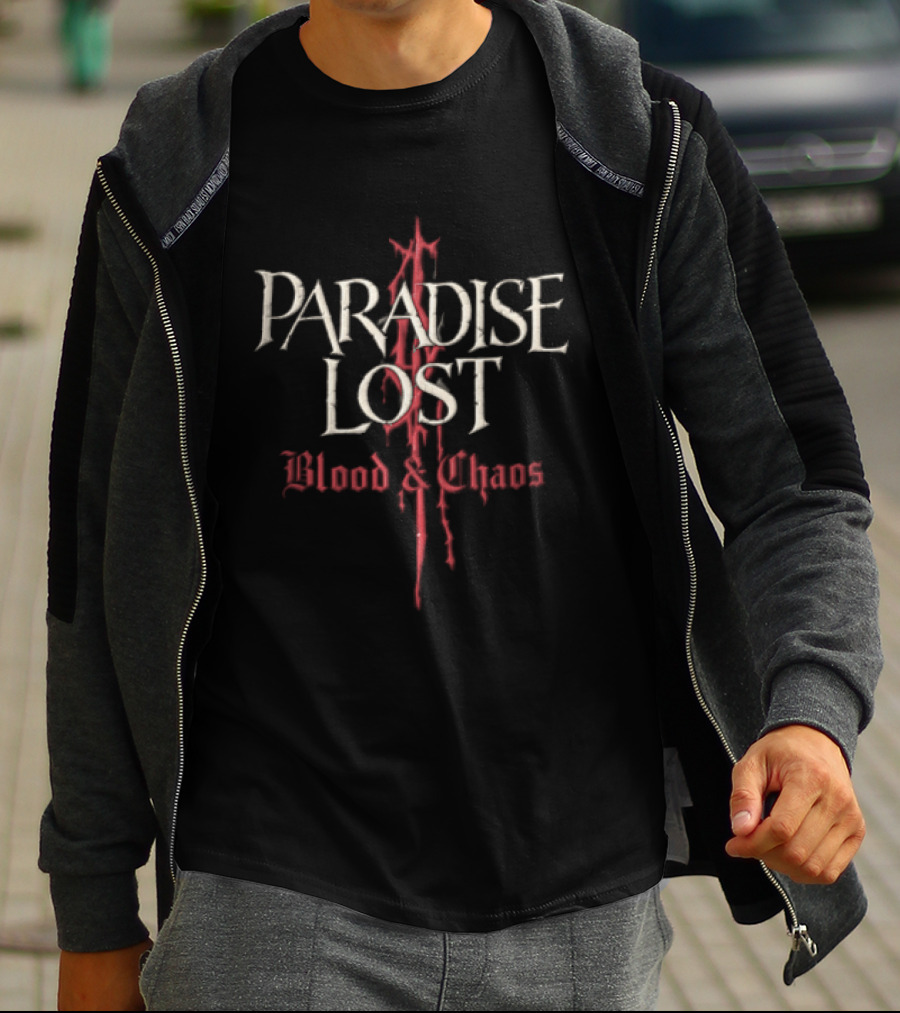 Paradise Lost Blood And Chaos Band Merchandising T-Shirt