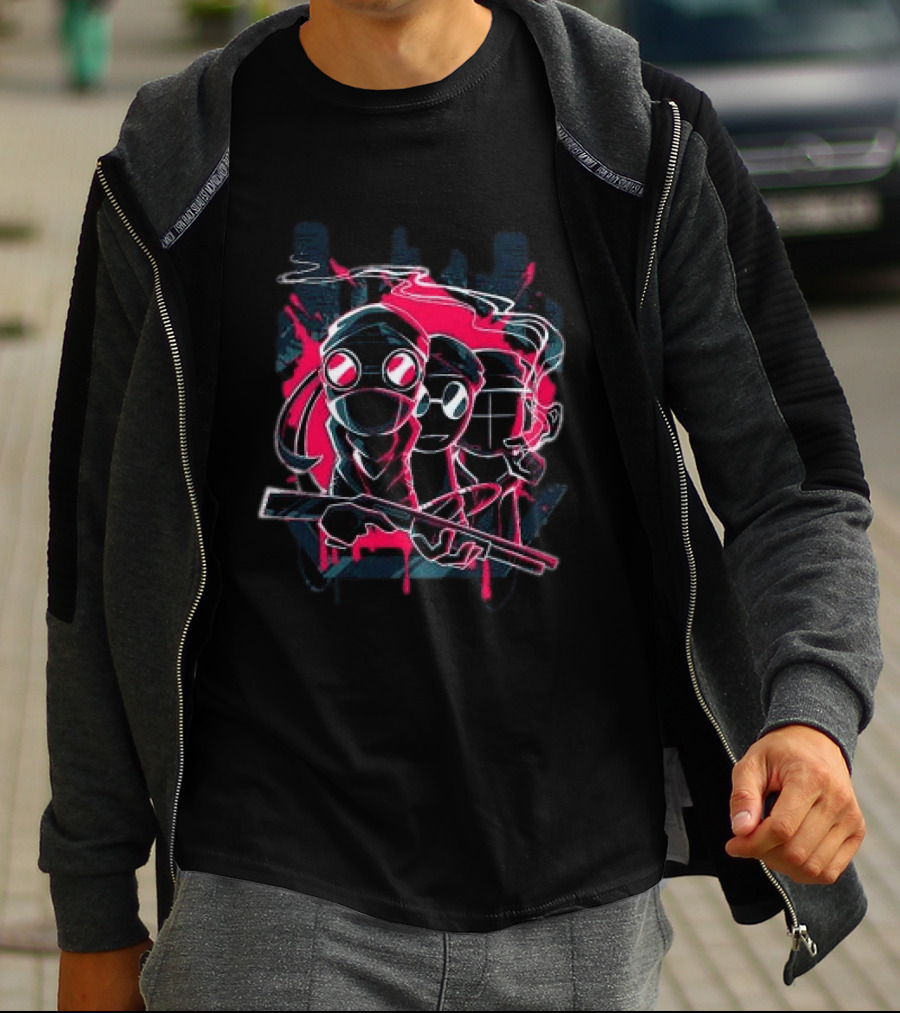 Madness Combat Sharkrobot Store Madness Lineup Iconic Characters T-Shirt