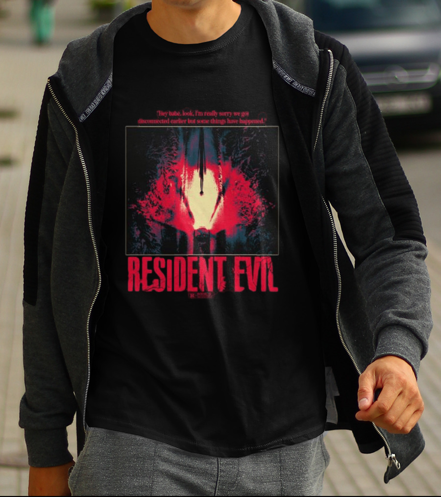 Resident Evil Studio House Designs Store Re Headlights T-Shirt