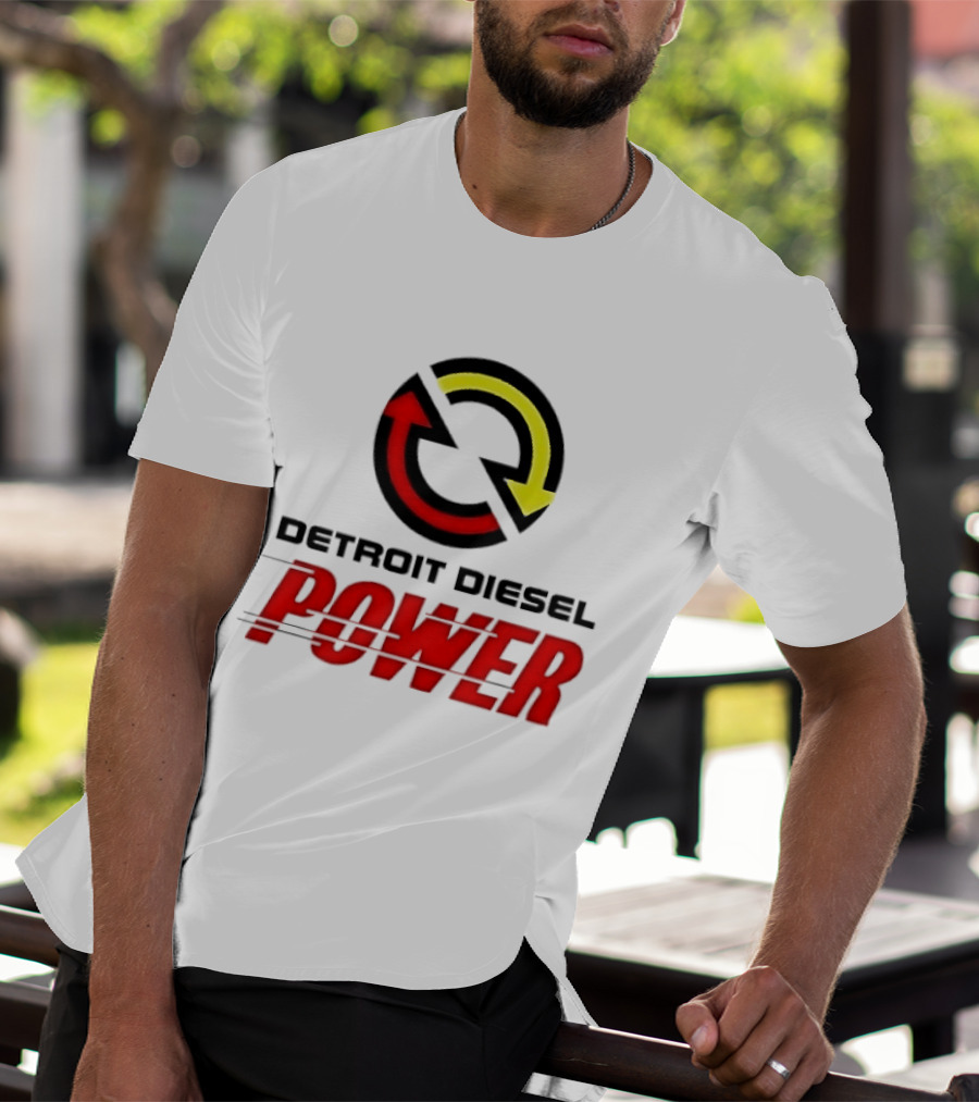 Detroit Diesel Heavy Duty Power Trucking Dynamic T-Shirt