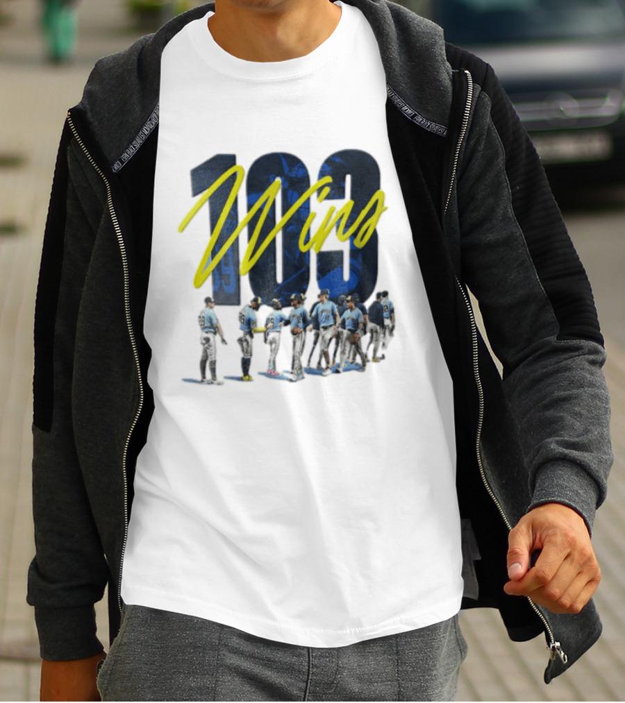 Milwaukee Brewers 103 Wins Players Celebration T-Shirt