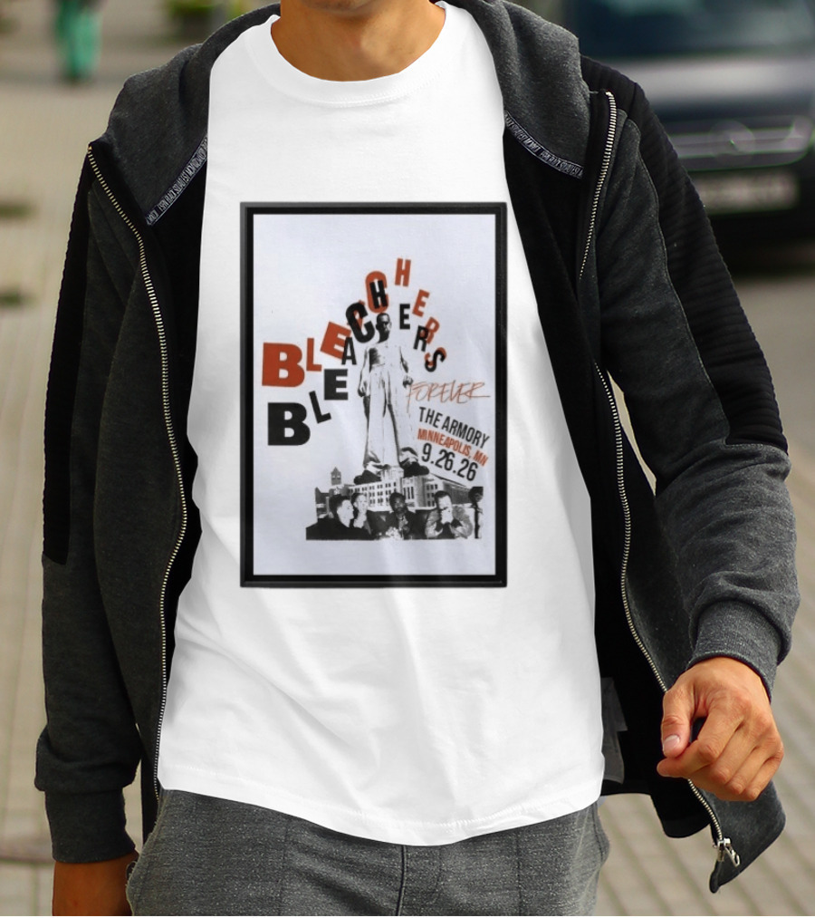 Original Bleachers Forever The Armory Minneapolis MN 9.26.26 T-Shirt