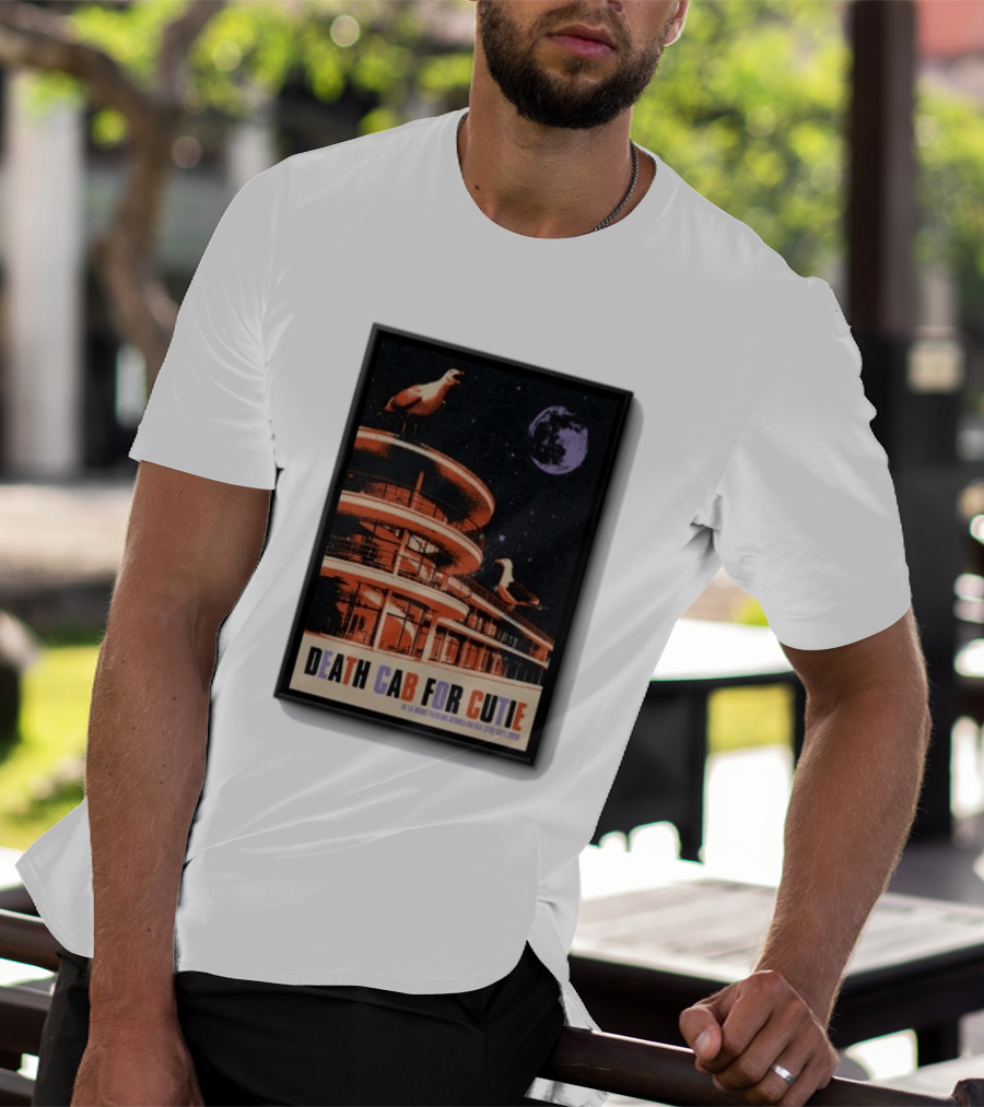 Death Cab For Cutie De La Warr Pavilion Bexhill UK September 2026 T-Shirt