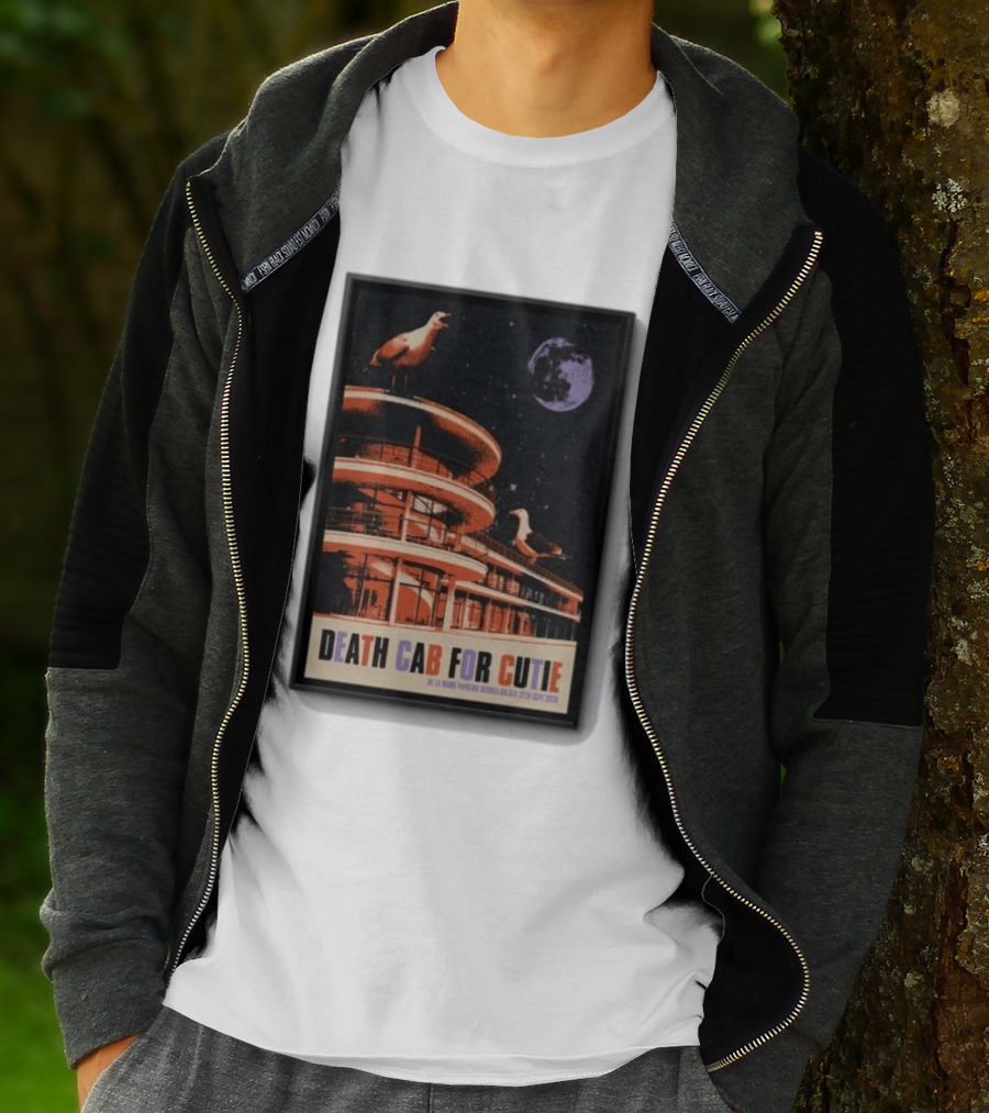 Death Cab For Cutie De La Warr Pavilion Bexhill UK September 2026 T-Shirt