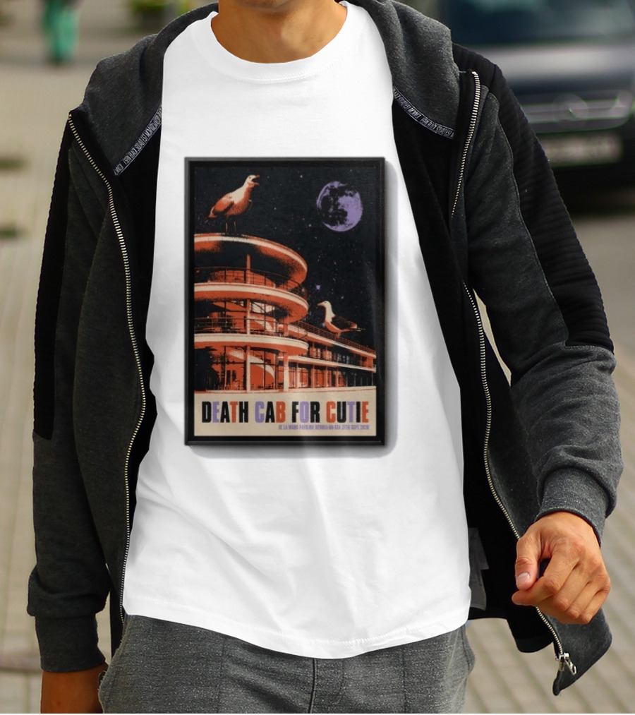 Death Cab For Cutie De La Warr Pavilion Bexhill UK September 2026 T-Shirt