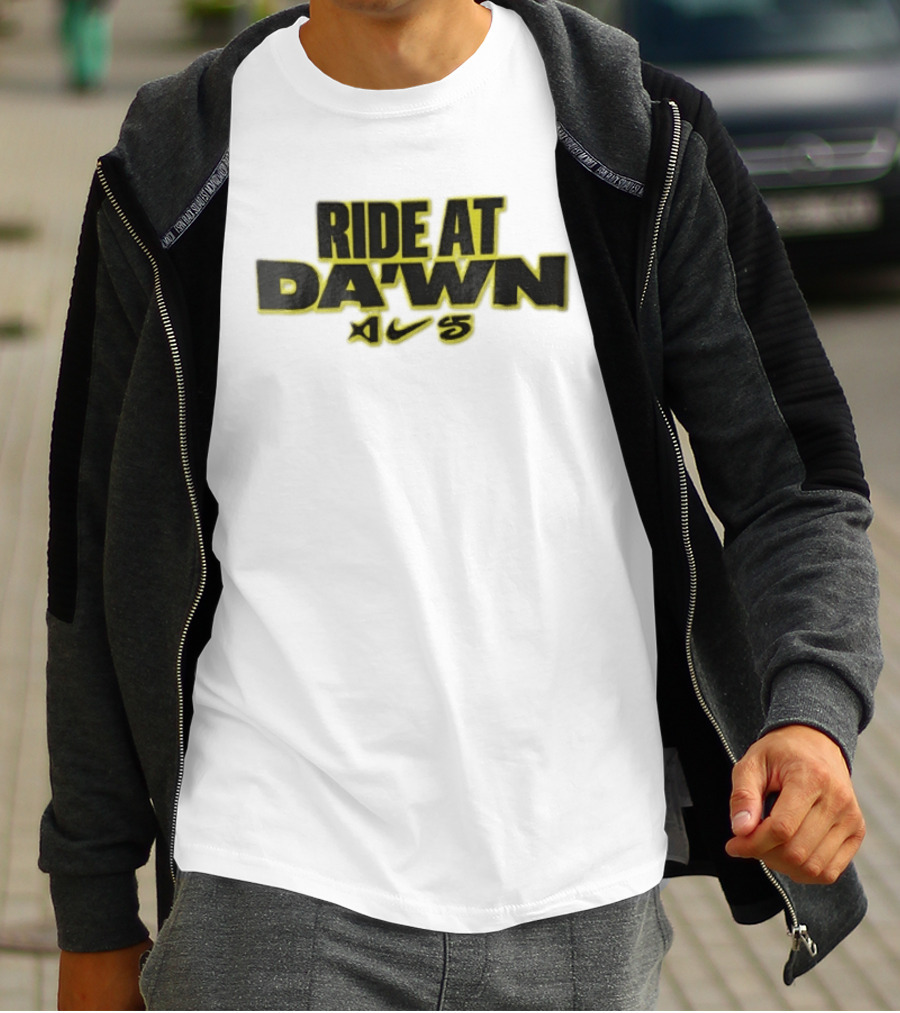 Ride At Dawn Nike Air 5 Sneaker Collaboration T-Shirt