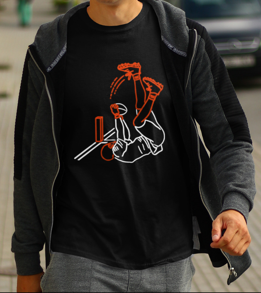 Cincinnati Bengals Head Under Heels Catch Higgins T-Shirt