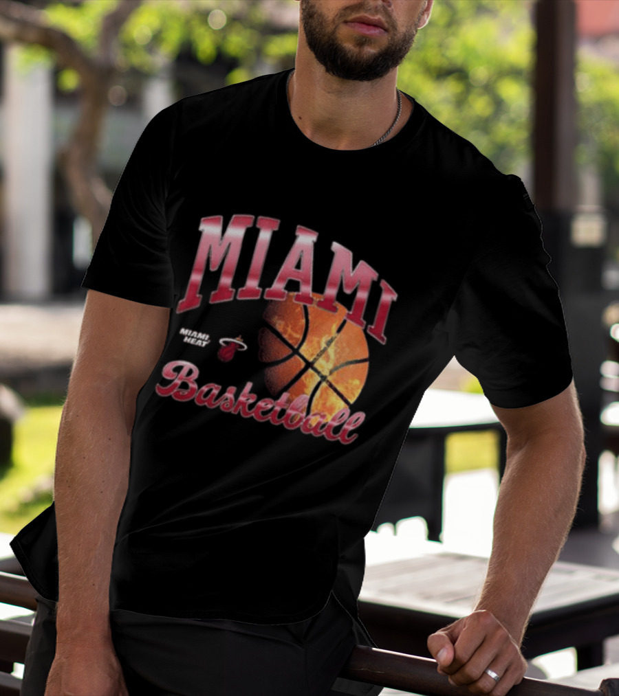 Miami Heat Basketball Court Culture X Hype & Vice Tank T-Shirt
