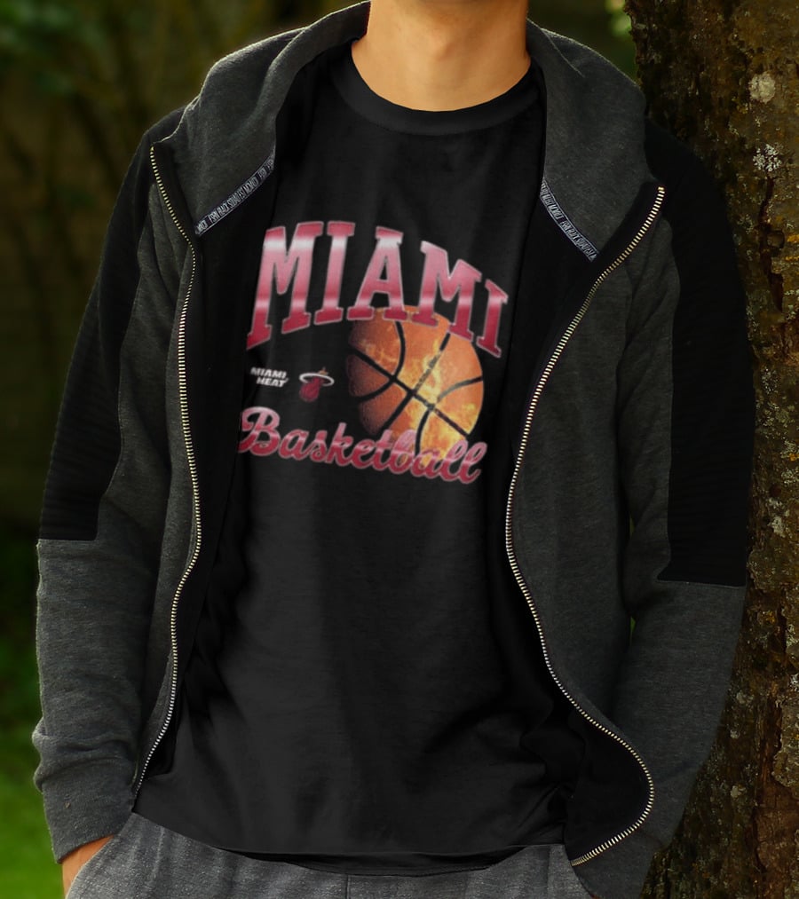 Miami Heat Basketball Court Culture X Hype & Vice Tank T-Shirt
