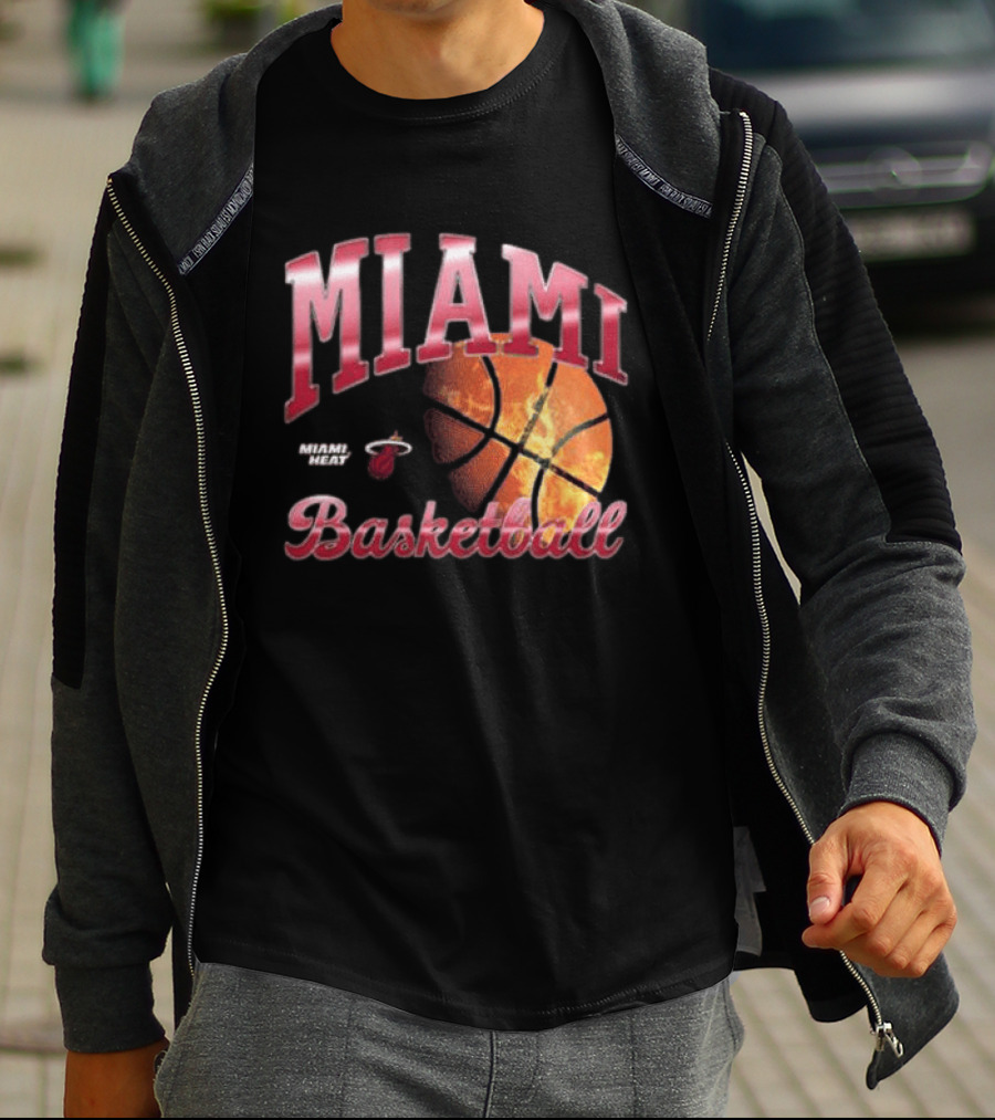 Miami Heat Basketball Court Culture X Hype & Vice Tank T-Shirt