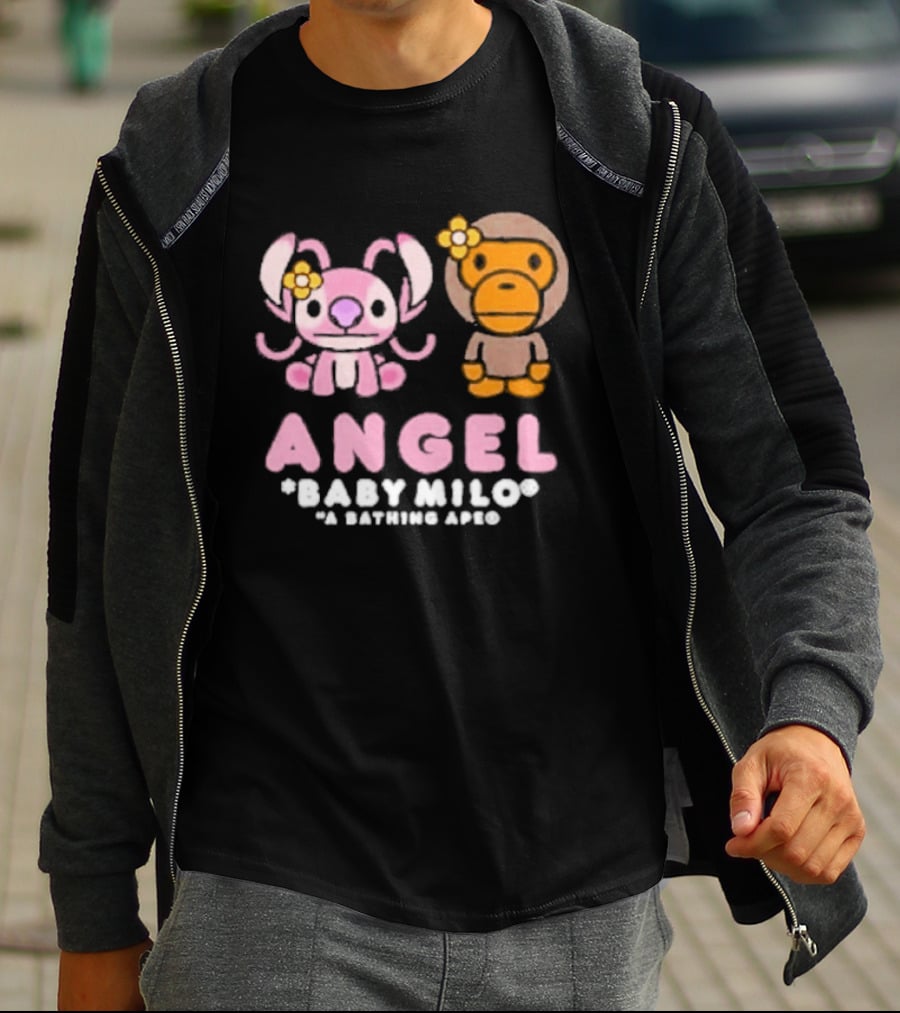 Angel Baby Milo A Bathing Ape Bape X Disney 2026 T-Shirt