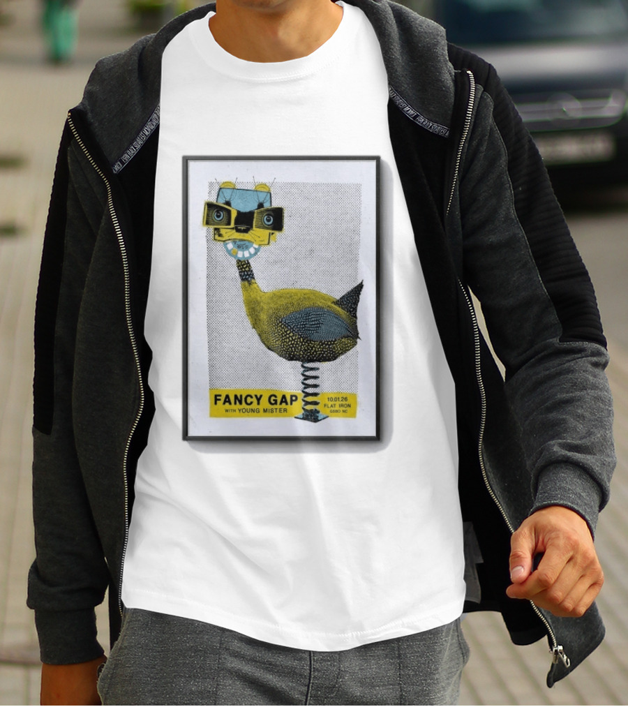 FANCY GAP With Young Mister Flat Iron Greensboro NC October 1 2026 T-Shirt