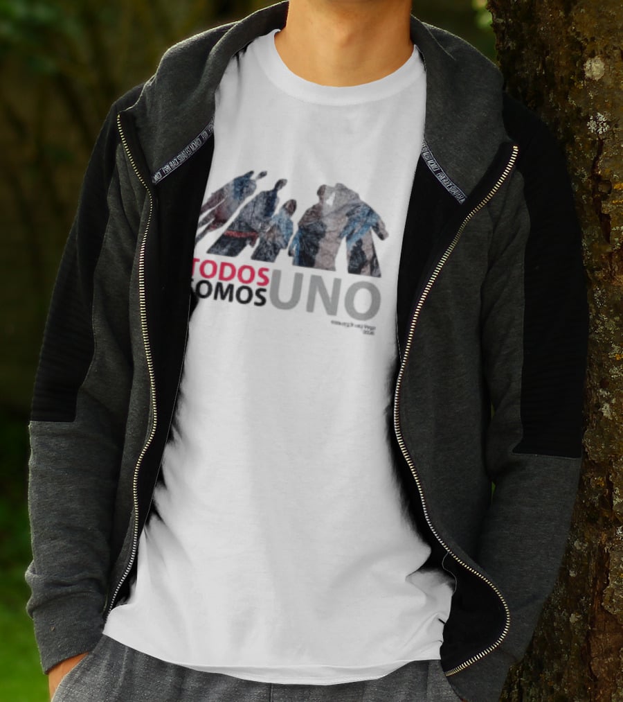 Todos Somos Uno Unity Peaceful Figures T-Shirt