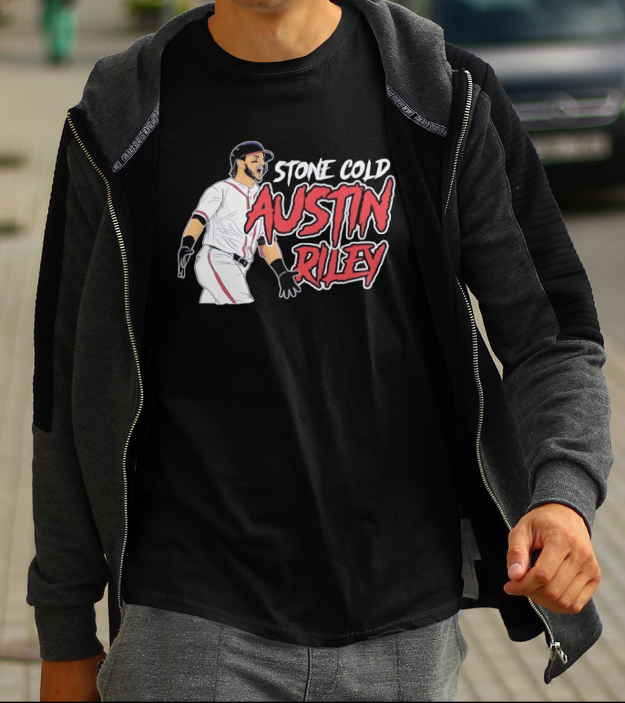 Stone Cold Austin Riley Atlanta Braves Baseball T-Shirt