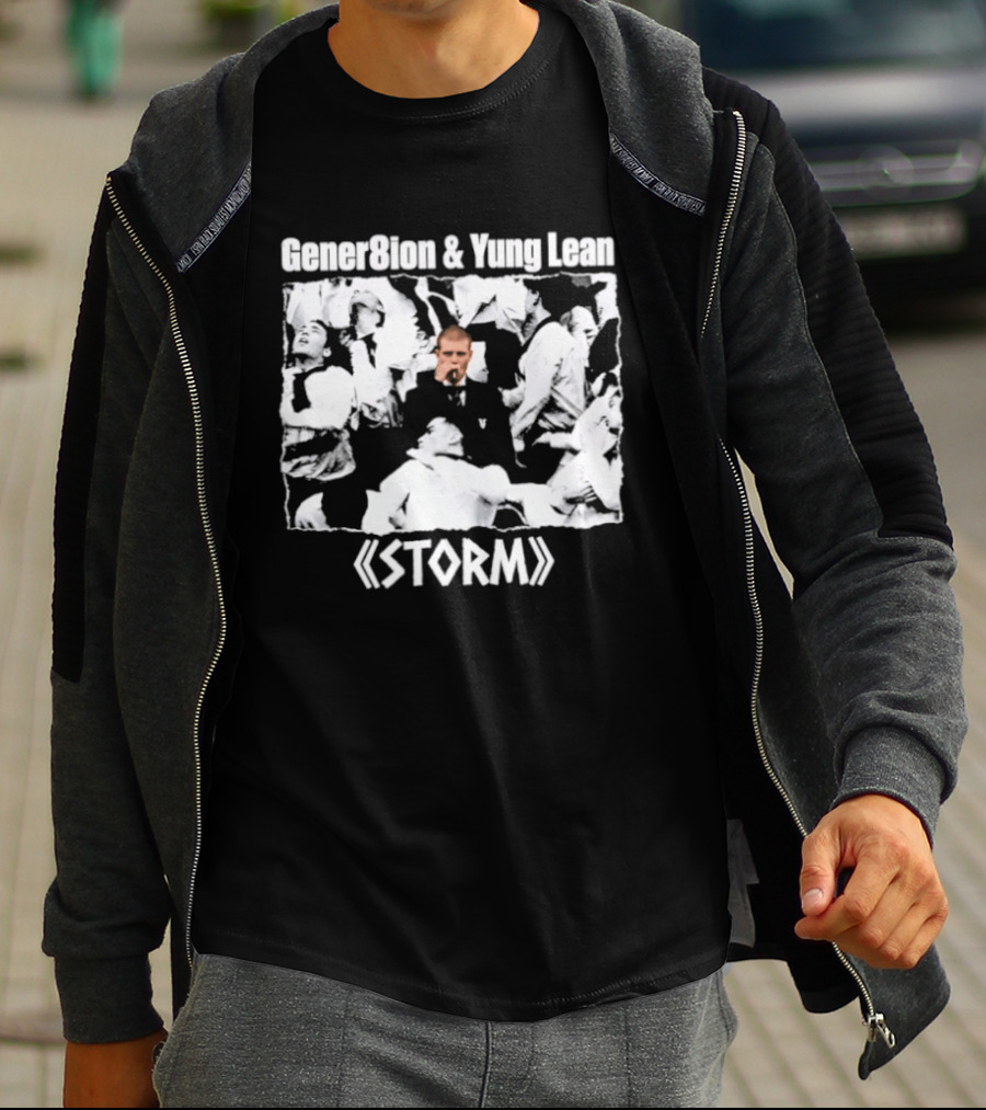 Gener8ion Yung Lean Storm Love Tears Collaboration T-Shirt