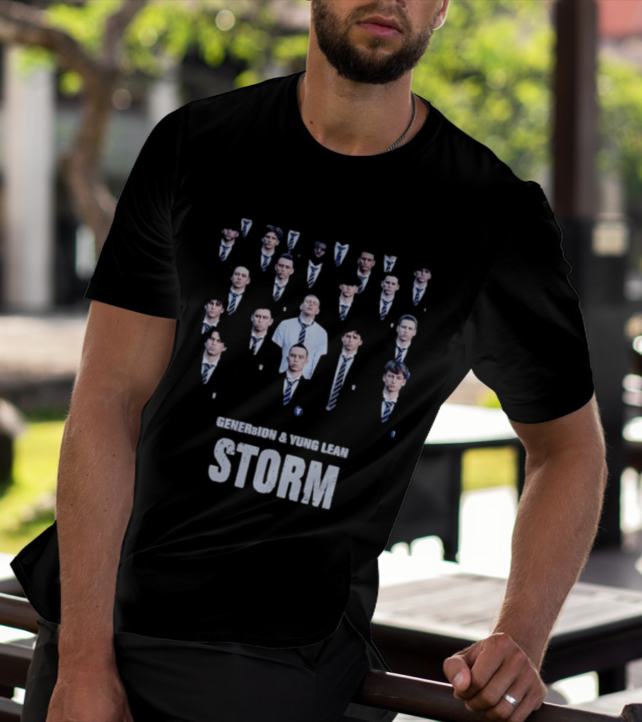 Gener8ion & Yung Lean Storm Collaboration Trendy Iconic Image T-Shirt