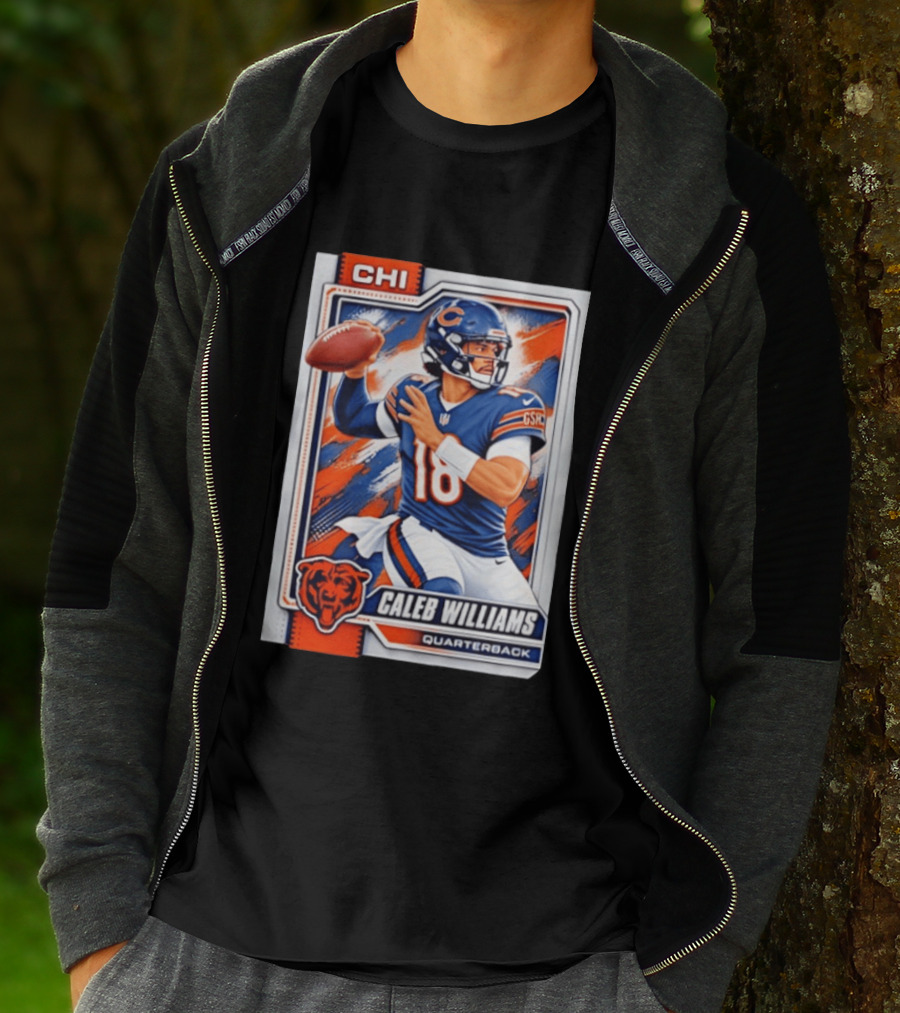 Caleb Williams Chicago Bears Quarterback CHI Football Fan T-Shirt