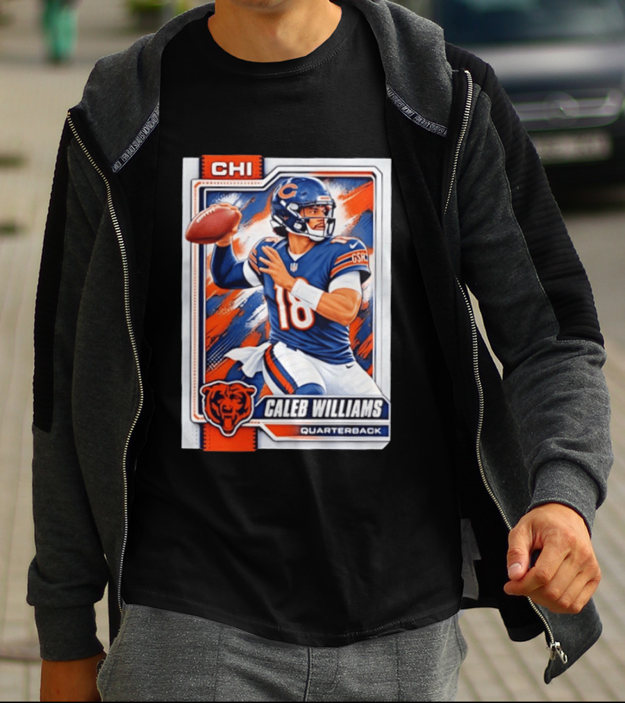 Caleb Williams Chicago Bears Quarterback CHI Football Fan T-Shirt