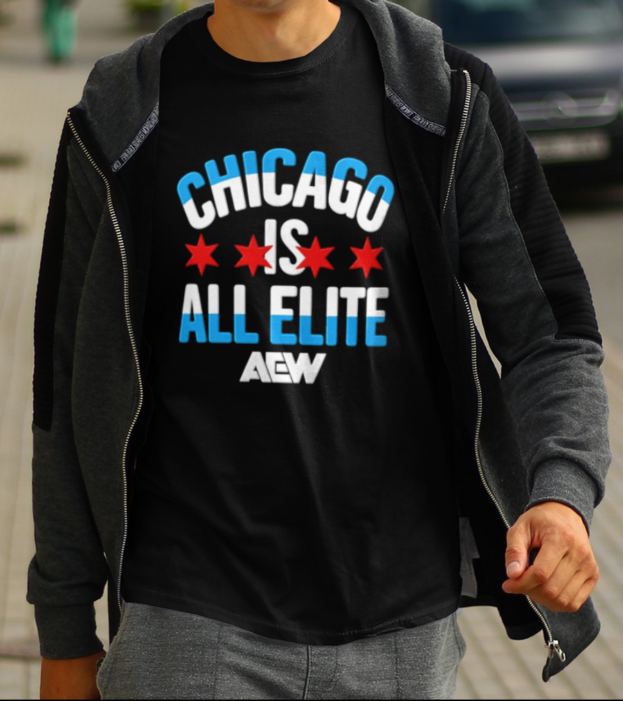 Chicago Is All Elite AEW Wrestling Stars T-Shirt