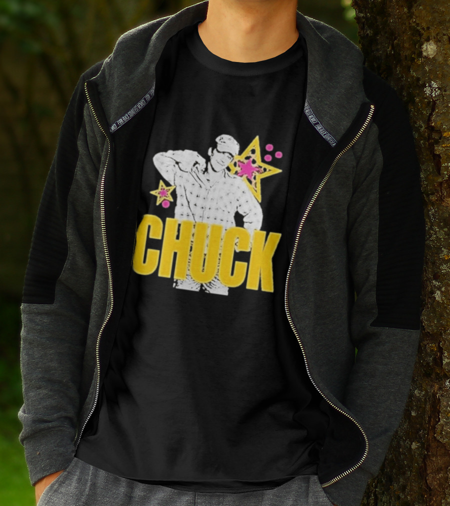 CHUCK Original Role Model Timely Hourglass Stars And Plaid T-Shirt
