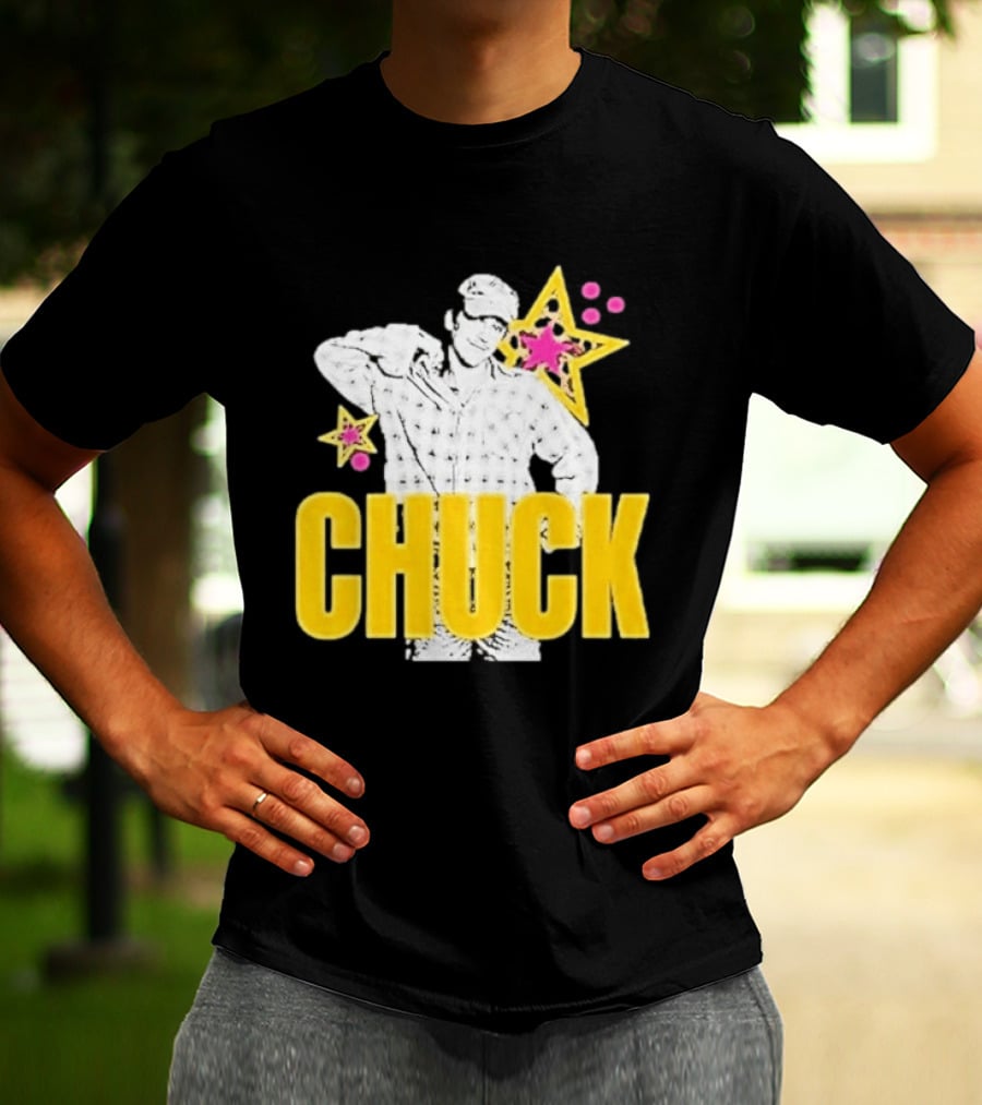 CHUCK Original Role Model Timely Hourglass Stars And Plaid T-Shirt