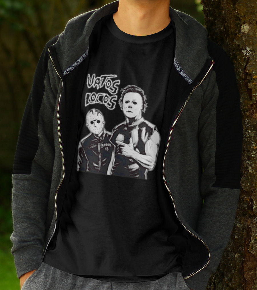 Vatos Locos Jason 13 Michael Myers Halloween 2026 T-Shirt