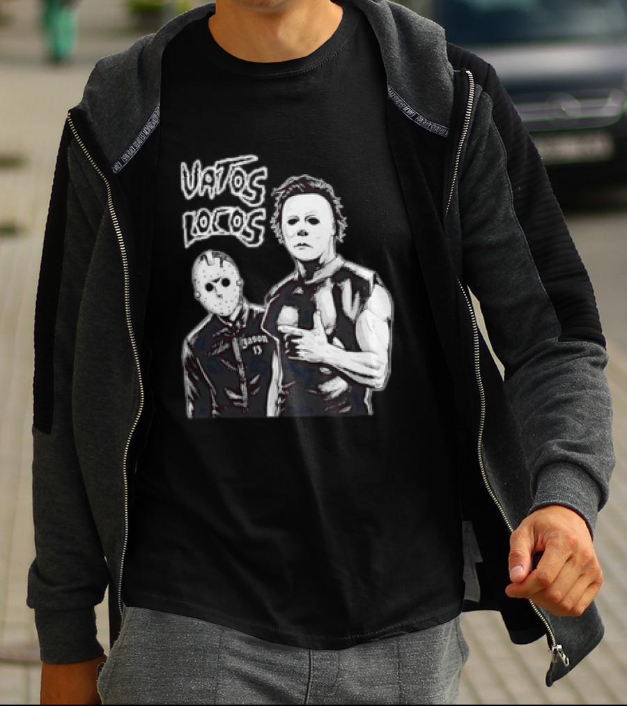 Vatos Locos Jason 13 Michael Myers Halloween 2026 T-Shirt