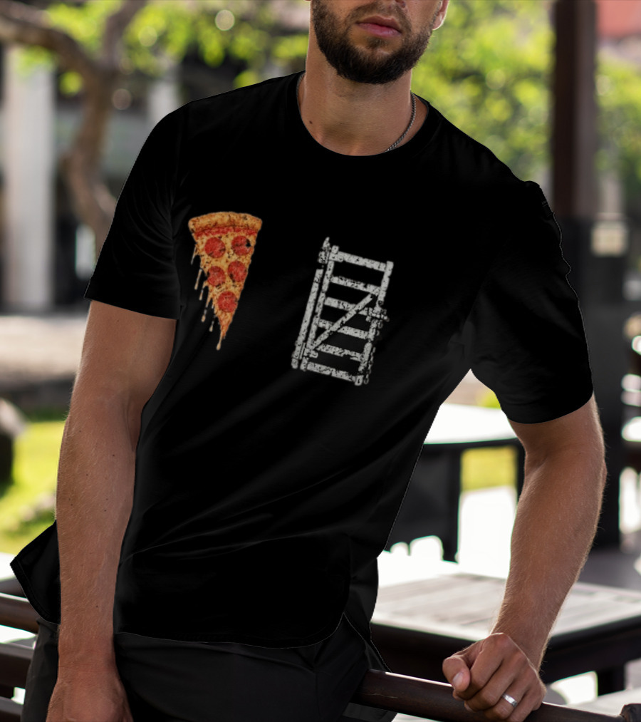 Pizza Slice And Gate Combo T-Shirt