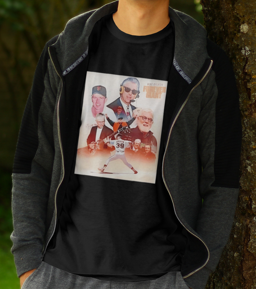 Mike Krukow San Francisco Giants Forever Giant 2026 Celebrating Iconic Moments T-Shirt