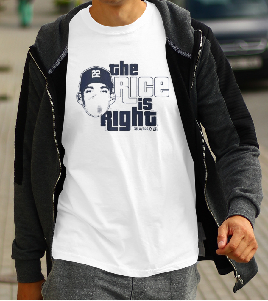 Ben Rice The Rice Is Right New York Yankees Player 22 T-Shirt