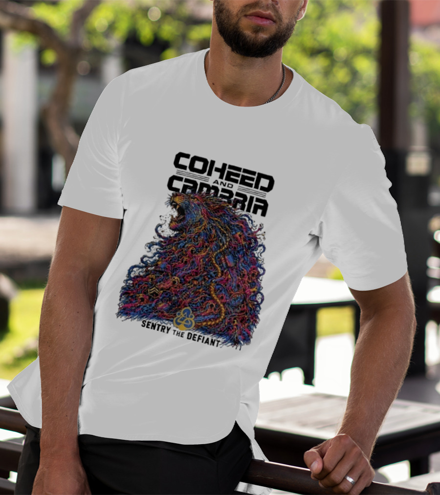 Coheed And Cambria Sentry The Defiant Neverender Red Rocks Amphitheatre Morrison Colorado September 29 2026 T-Shirt